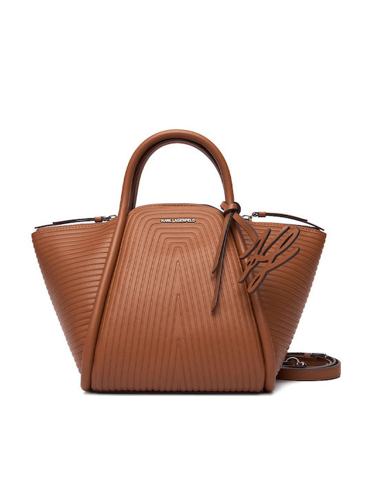 Karl Lagerfeld Women's Bag Tote Handbag Brown