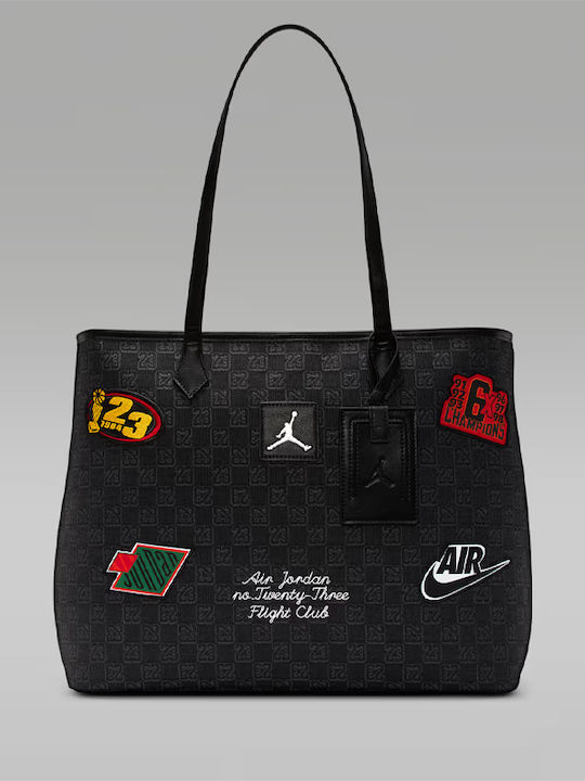 Jordan Monogram Women's Bag Tote Handbag Black LM9158-023 | Skroutz.mt