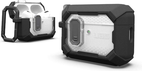 UAG Plasma Θήκη Πλαστική / Σιλικόνης με Γάντζο σε Μαύρο χρώμα για Apple AirPods Pro 3