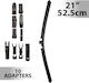 Professional Wiper 21"/52.5cm Multi-adapter Carguard