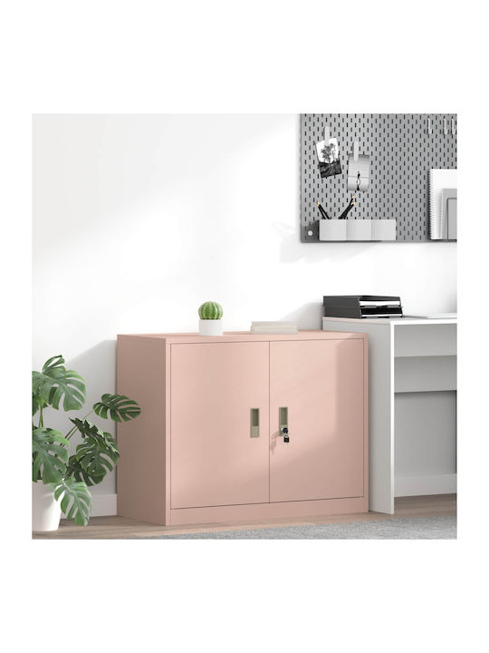 Kabinett Büro Pink 90x40x70cm