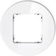 Icon Universal Frame Single Straddle Glass Effect Frame White Bottom Graphite Matt 0-28-irso-1