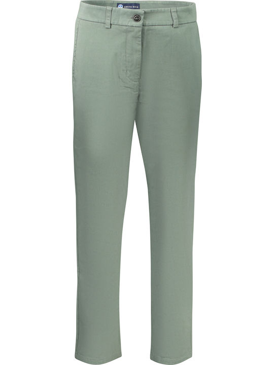 North Sails Womens Дамско Chino Панталон Green