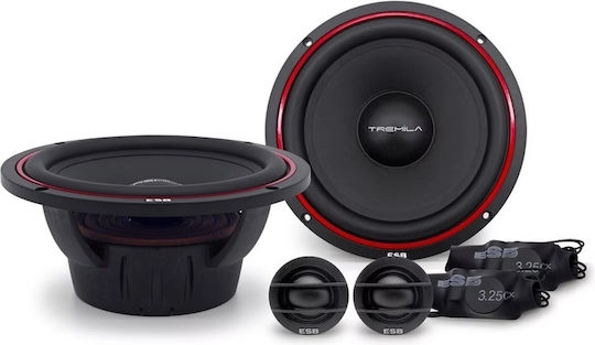 Esb 3000 3.6k2x Автомобилни Говорители 2-Път Система Комплект 165мм 210w Rms 4 Ohms 4 Говорителя