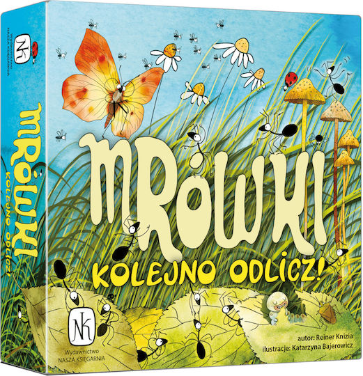 Board Game Ants Count in Order! for 2-4 Players 6+ Years Old GXP-923343 (PL) Nasza Ksiegarnia