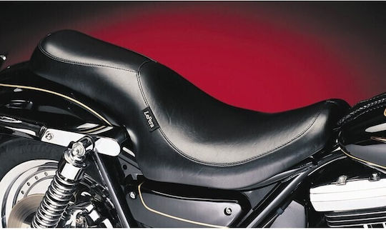 Le Pera Σέλα Διπλή Οδηγού Συνεπιβάτη Μοτοσυκλέτα Harley-davidson '82 '94 Fxr Lepera Silhouette 2-up Seat