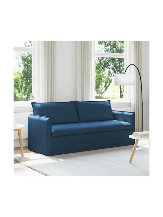 Διθέσιος Καναπές Μπλε 195x82x85εκ.
