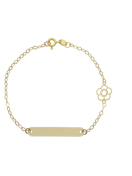 Kontopoulos Damen Armband Identität Gold 9K Kontopoulos Damen Armband Identität Gold 9K