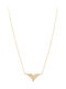 Savvas Design Halskette aus Gold 14K