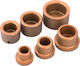 Set 3 Paare Heizungsbuchsen Extol Craft 419320a 20-25-32mm