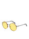 Champion Men's Sunglasses with Blue Metal Frame and Gray Lens CU5138-52C02