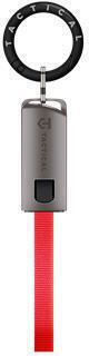 Tactical Flat USB 2.0 Cable USB-C male - USB-C 60W Red (57983127298)