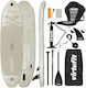 Virtufit Cruiser 305 Inflatable SUP Board Kayak with Length 3.05m Sand Beige