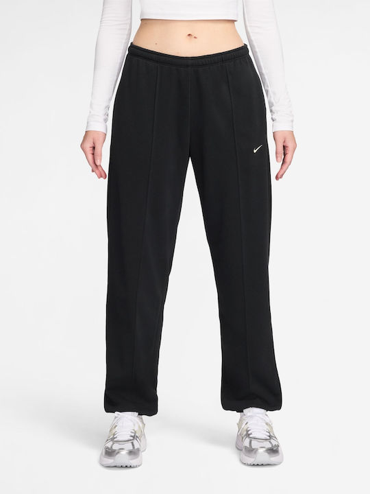 black joggers nike womens