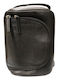 Bo-Bags Black Leather Toiletry Bag Black