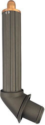 2 1 40mm Dyson Σεσουάρ Μαλλιών Προσαρμογέας Πέλματος Περιστρεφόμενος 360 Μοιρών Σετ Κύλινδρος Σχηματισμού Μπούκλας Χρυσός Χαλκός