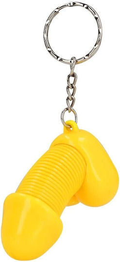 Super Dicky Brelock Schlüssel Penisform Gelb