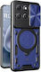 Techsuit Camguard Umschlag Rückseite Blau (Moto G86)