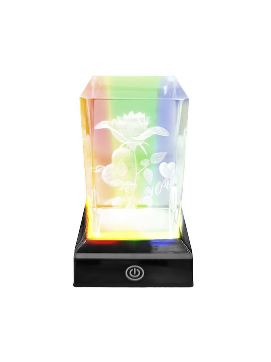 Dekorative Lampe Liebe Rosa