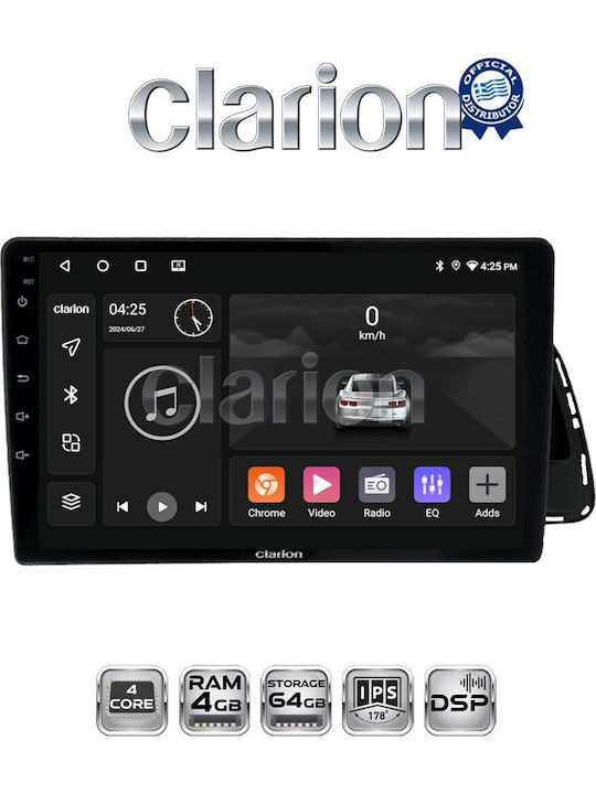 Clarion Автомобилна Аудио Система (Блутут/USB/AUX/WiFi/GPS/Apple-Carplay/Android-Auto)