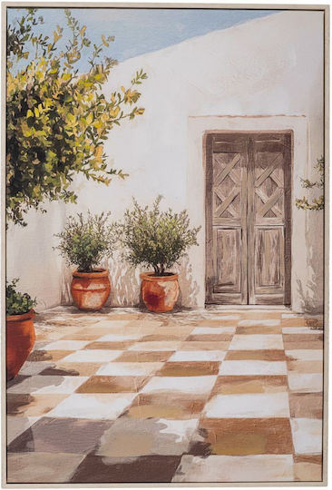 Iliadis Greek Island Πίνακας σε Καμβά 60x90cm