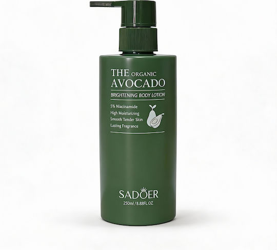 Loțiune De Corp Iluminatoare Avocado Sadoer 250 Ml