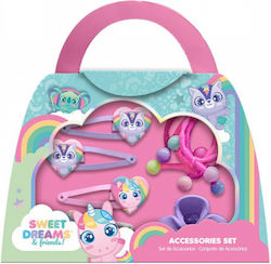 Sweet Dreams Kids Hair Clips Set with Clips 6 Pieces