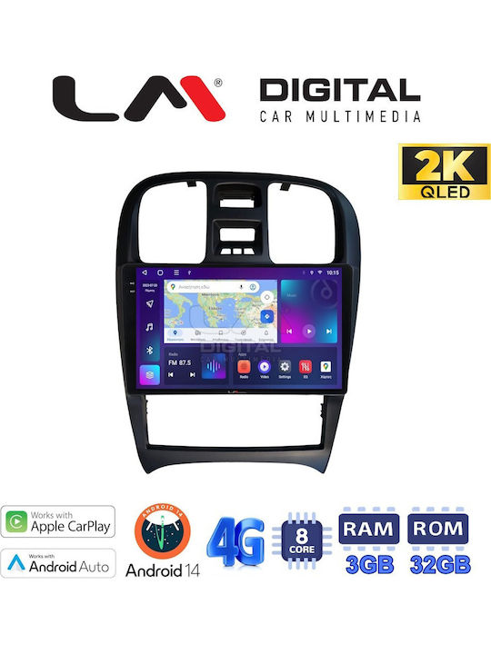 LM Digital Auto-Audiosystem für Hyundai Sonate 2000 > 2006 (Bluetooth/USB/WiFi/GPS/Apple-Carplay/Android-Auto)