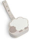 Done by Deer Case Pacifier Sheepy made of Silicone Beige