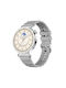 Monochrome Silicone Strap Huawei Watch GT 6 41mm GT 5 41mm GT 4 41mm Silver Buckle Grey