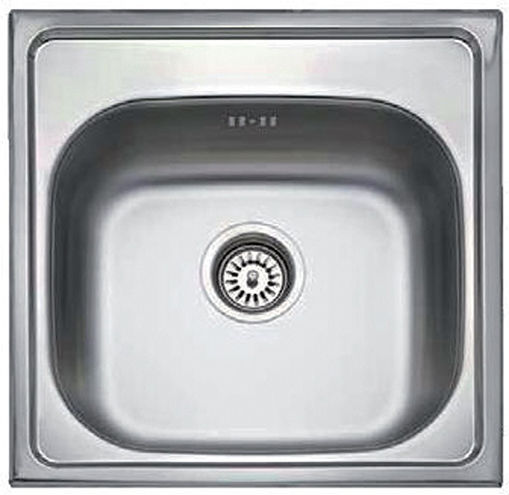 Donau Drop-In Spüle Inox Matt B50xT50cm