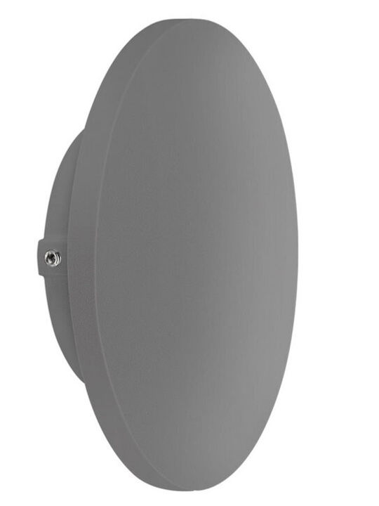 Bot Lighting Luna Wall-Mounted Outdoor Light LED 9W with Cool White Light 17.9x17.9x4.1εκ.