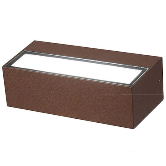 Bot Lighting Nives2 Lumină de exterior montată pe perete LED 20W cu Alb Rece Lumină 22x7.1x5.2εκ.