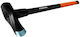 Fiskars 122160 Hammer Axe Length 90cm and Weight 2.5kg with Plastic Handle