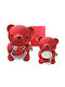 Ewiger Teddybär Rosen 17x11x11cm Homie 423117