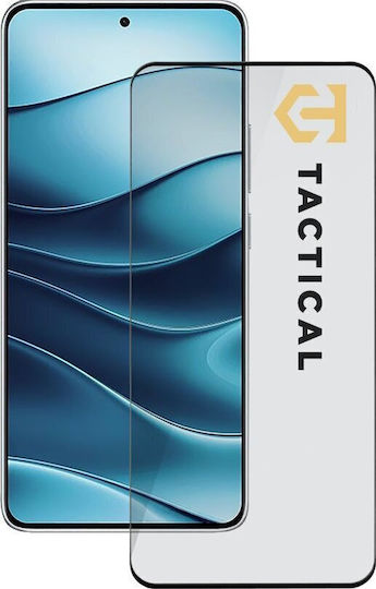 Tactical 5D 0.33mm Tempered Glass Black (Redmi Note 15 / Poco M8)