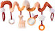 Sophie La Girafe Spiral Toy for Crib and Stroller with Mirror for 0++ Months