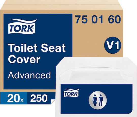 Toilet Seat Cover 1-Ply 20x250pcs Tork 750160