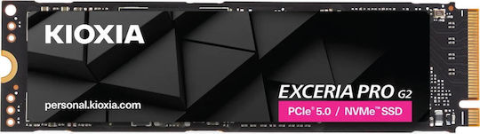 Kioxia Exceria Pro G2 SSD 4TB Тип M.2 с Връзка PCI Express 5.0 LVE10Z4T09G8