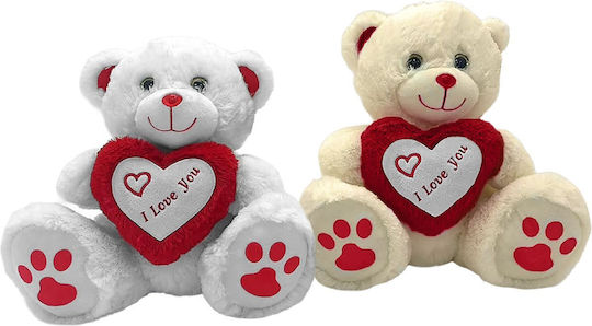ToyMarkt ToyMarkt Plush Teddy Bear Valentine's Day 30 cm Various Designs 1pc