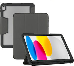 Mobilis Klappdeckel mit Tastatur (iPad 11'' 2025, iPad 10,9) Graues