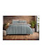Cotton Duvet Cover Single 160x240 Javeria Olive Olive