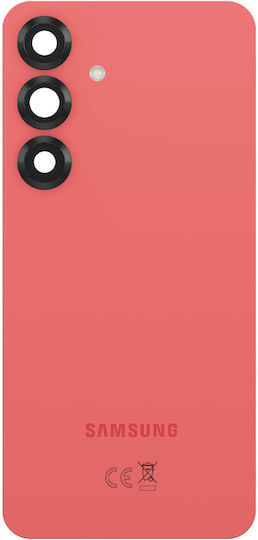 Samsung Replacement Battery Cover Galaxy S25 Service Pack Adhesive Red