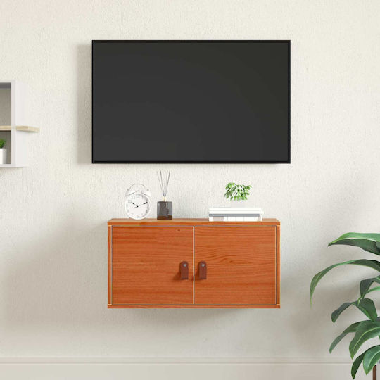 Dulap Suspendat Pentru Sufragerie din Lemn Masiv Maro 60x30x30cm