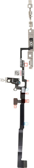 Clappio Compatible Power Button Replacement Flex Cable Iphone 16th Black