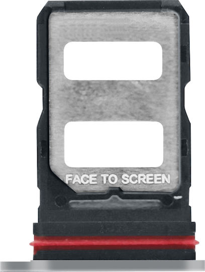 Clappio Replacement Dual Nano Sim Card Tray Xiaomi Poco X7 Silver