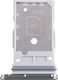Clappio Sim Card Tray Galaxy S24 S24 Plus Двойна Nano Sim Слот Черен