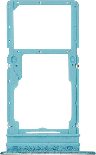 Clappio SIM Card Micro SD Card Tray Samsung Galaxy A16 Turquoise