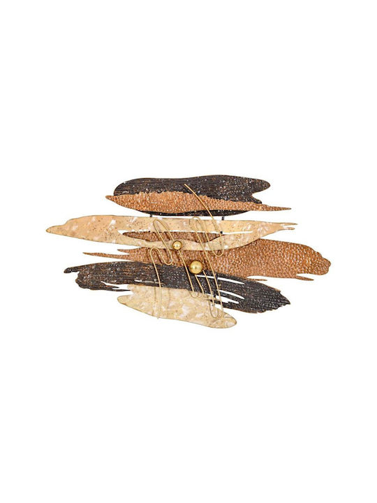 Fylliana Brown Wall Decor Made of Metal 86x6x47cm