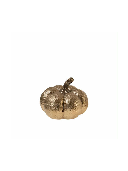 Zen Collection 52052 Ceramic Pumpkin Gold 16.5x16.5x13.5 cm